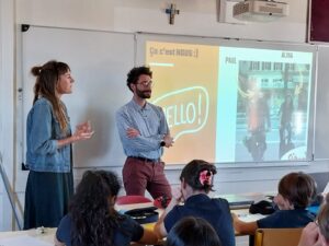 Connecting young people across borders Sainte-Marie des Ursulines